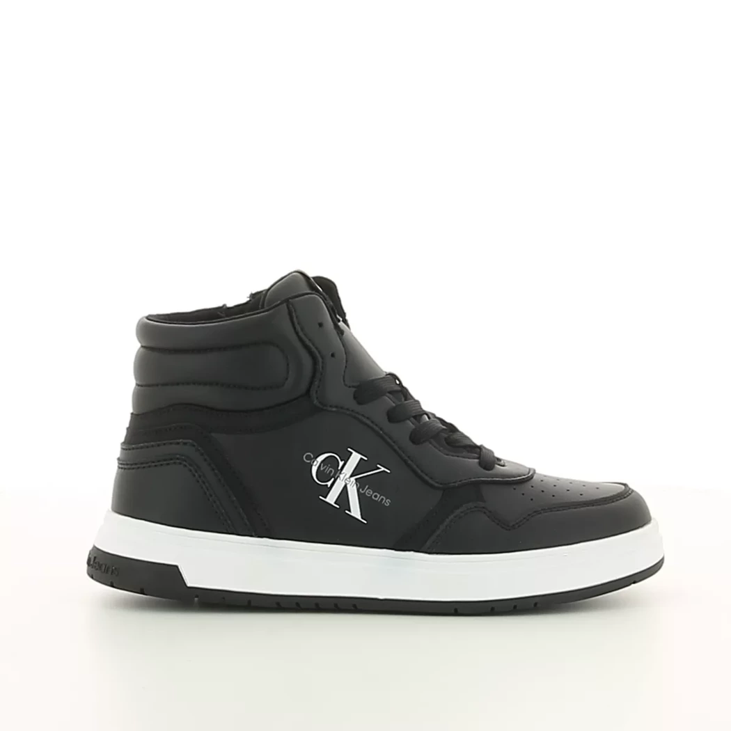 Image (2) de la chaussures Calvin Klein - Bottines Noir en Cuir synthétique