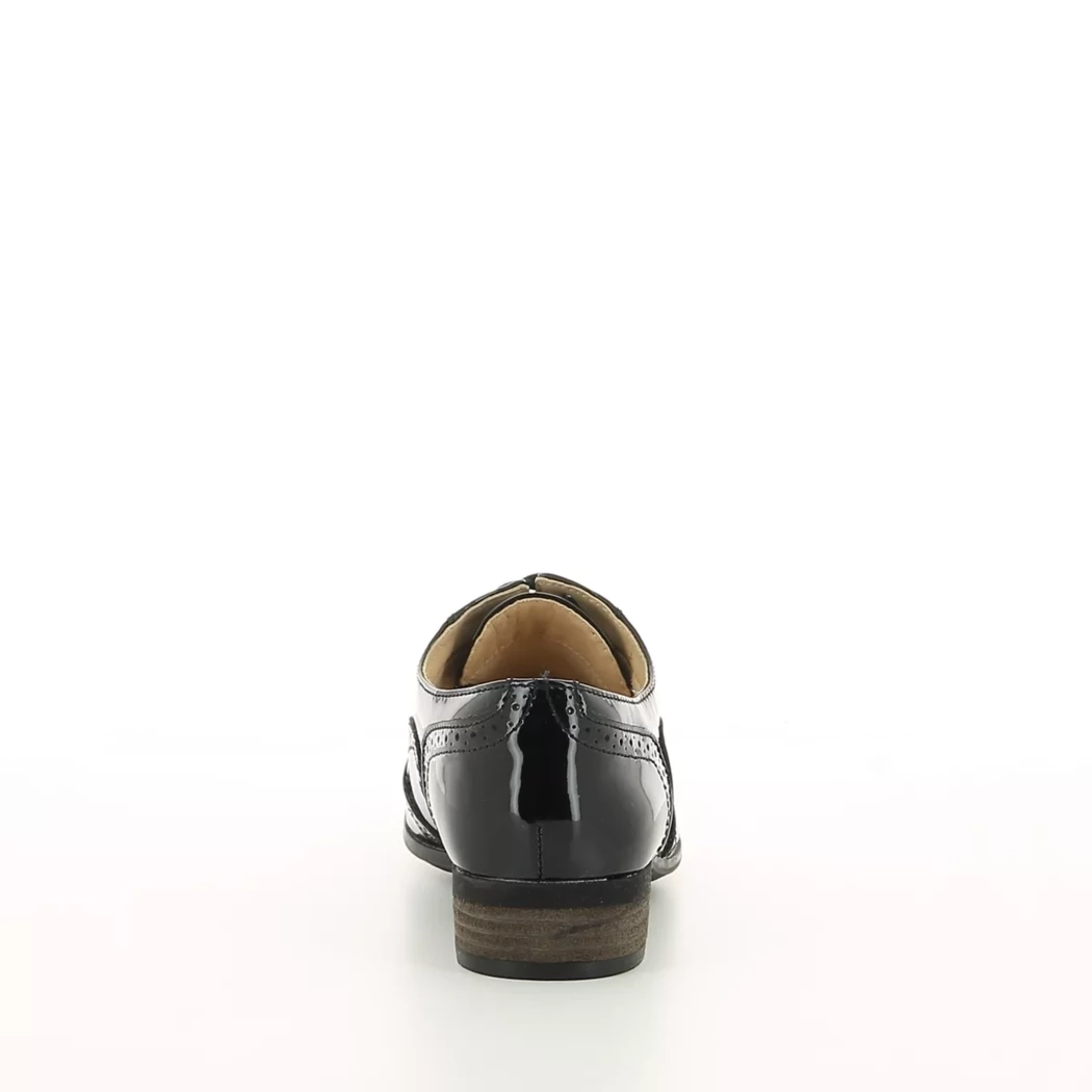 Image (3) de la chaussures Clarks - Chaussures à lacets Noir en Cuir vernis