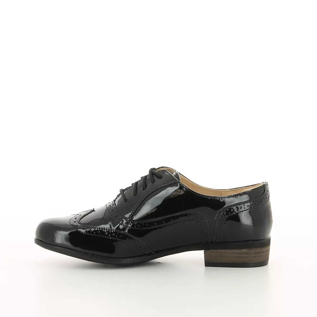 Image (4) de la chaussures Clarks - Chaussures à lacets Noir en Cuir vernis
