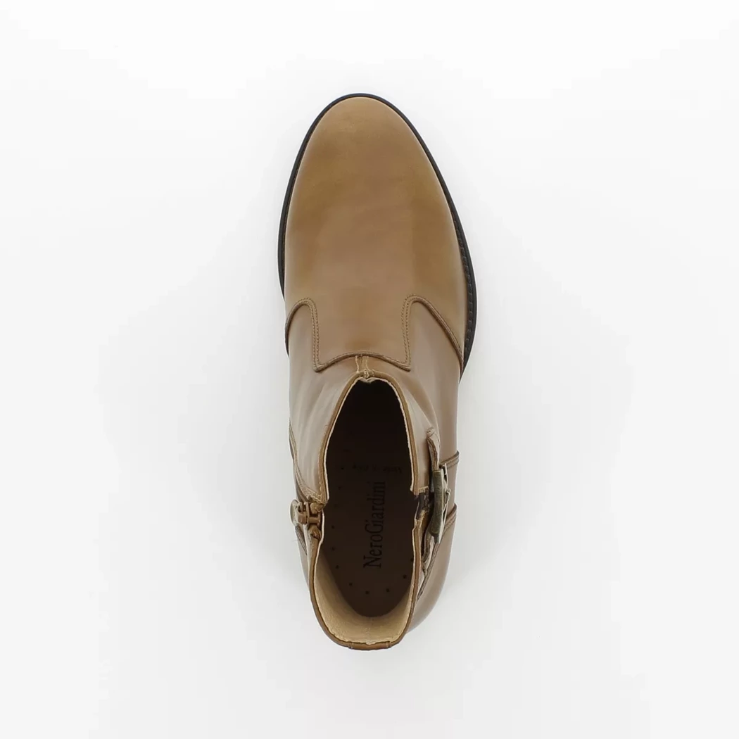 Image (6) de la chaussures Nero Giardini - Boots Cuir naturel / Cognac en Cuir