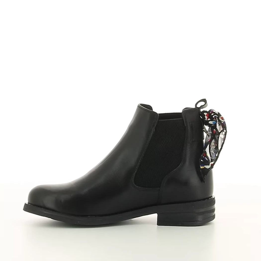 Image (4) de la chaussures Goodstep - Boots Noir en Cuir