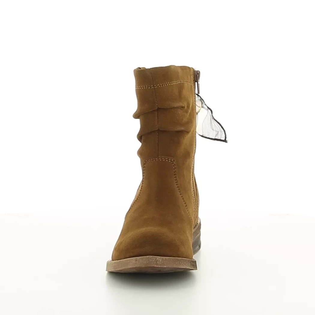 Image (5) de la chaussures Goodstep - Boots Cuir naturel / Cognac en Cuir nubuck