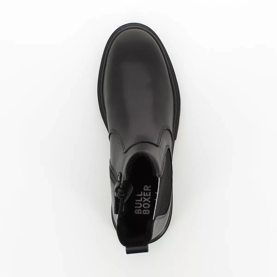 Image (6) de la chaussures Bull Boxer - Boots Noir en Cuir