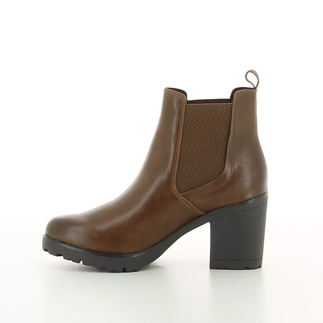 Image (4) de la chaussures Marco Tozzi - Boots Cuir naturel / Cognac en Cuir synthétique