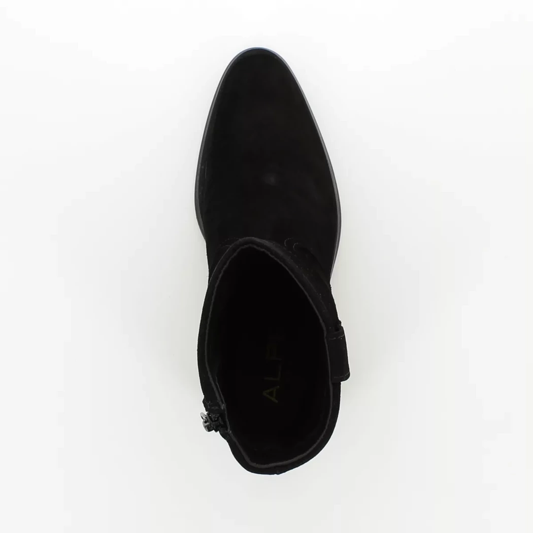 Image (6) de la chaussures Alpe - Boots Noir en Cuir nubuck