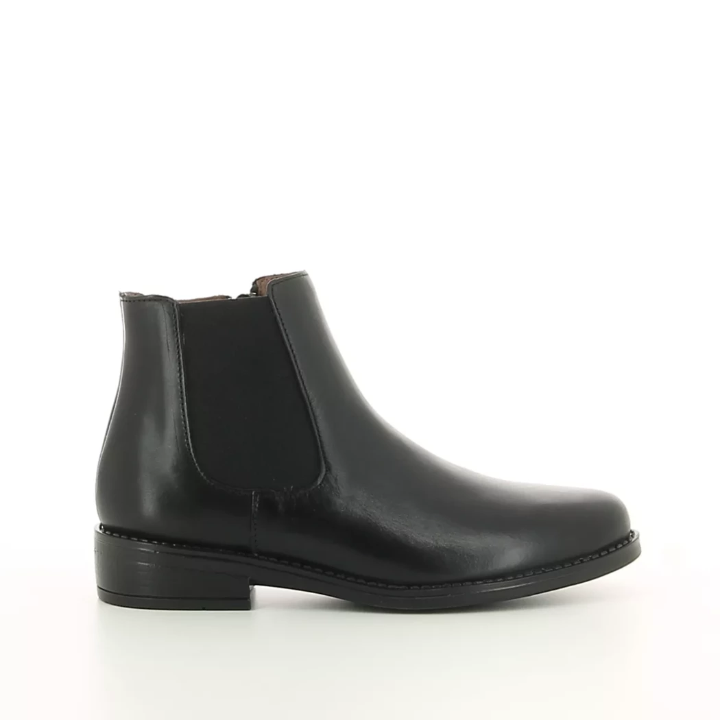 Image (2) de la chaussures Bellamy - Boots Noir en Cuir
