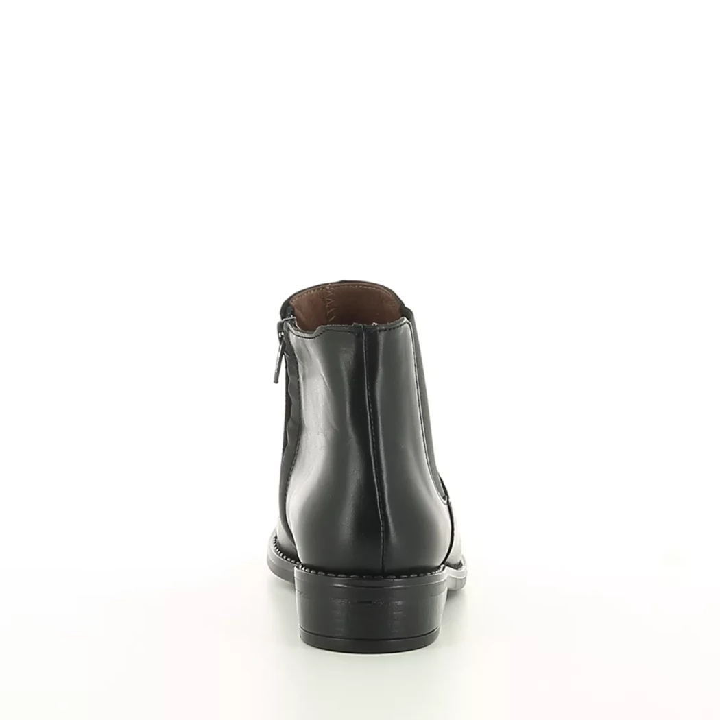 Image (3) de la chaussures Bellamy - Boots Noir en Cuir