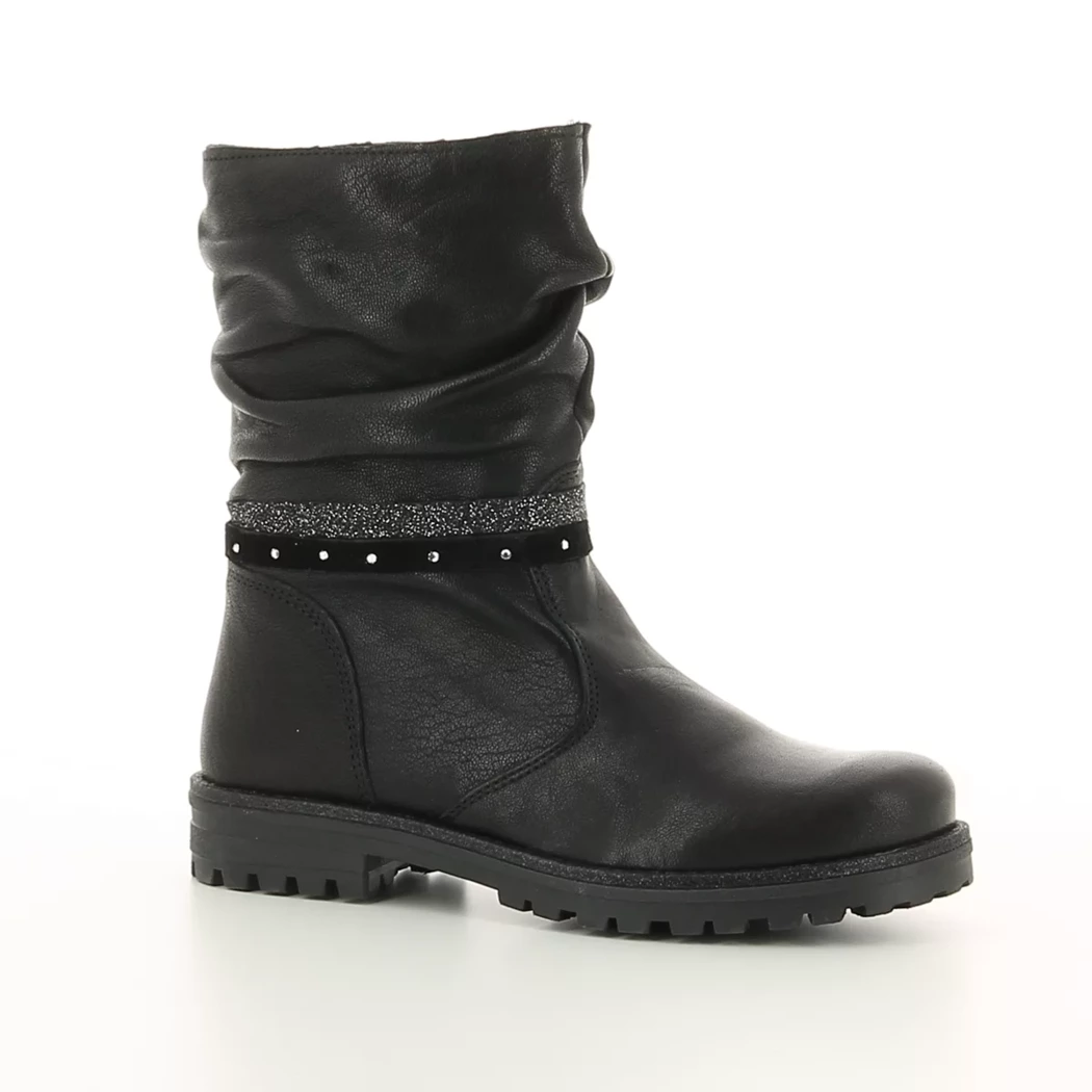 Image (1) de la chaussures Gazzoli - Boots Noir en Cuir