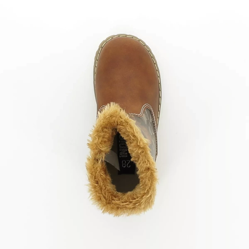 Image (6) de la chaussures Idana - Boots Cuir naturel / Cognac en Cuir synthétique