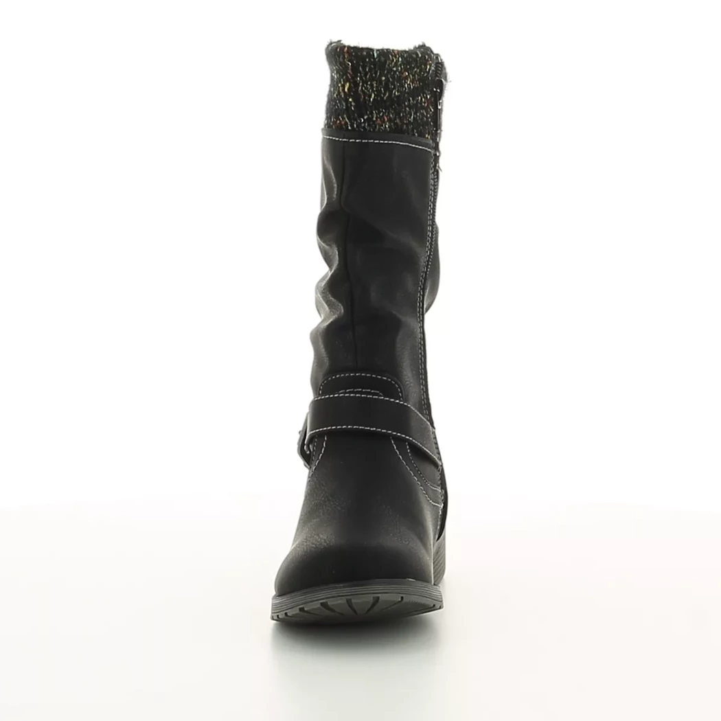 Image (5) de la chaussures Idana - Bottes Noir en Cuir synthétique