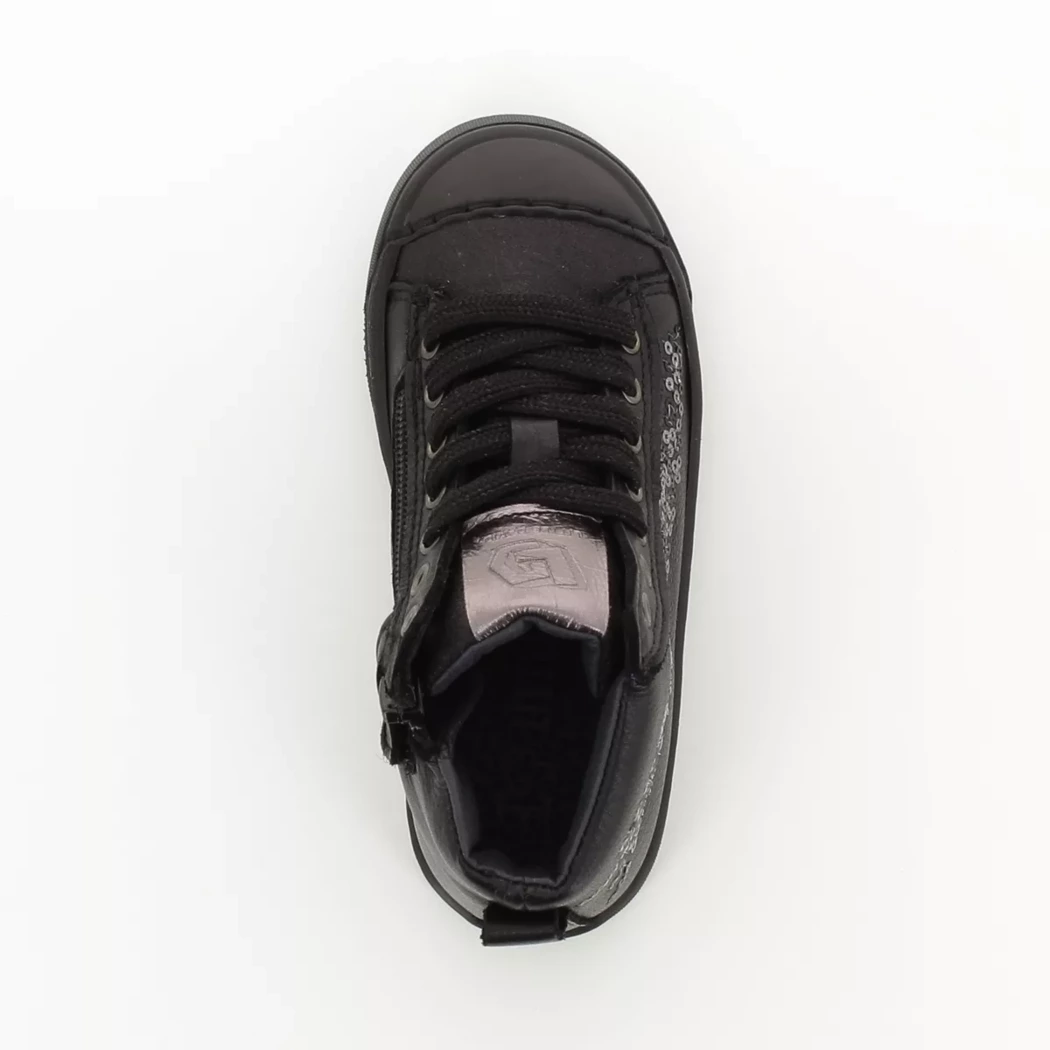 Image (6) de la chaussures Little David - Bottines Noir en Cuir synthétique