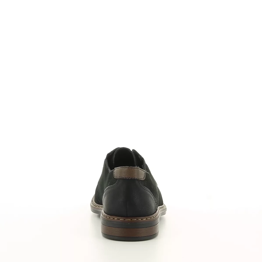 Image (3) de la chaussures Rieker - Chaussures à lacets Noir en Cuir nubuck