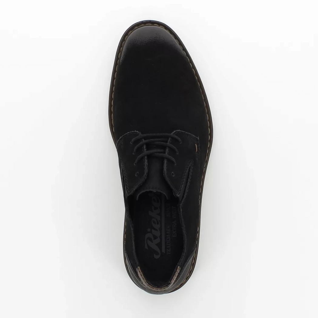 Image (6) de la chaussures Rieker - Chaussures à lacets Noir en Cuir nubuck