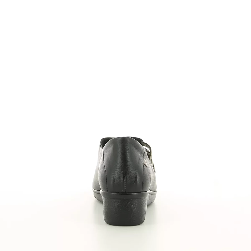 Image (3) de la chaussures Valeria's - Escarpins Noir en Cuir
