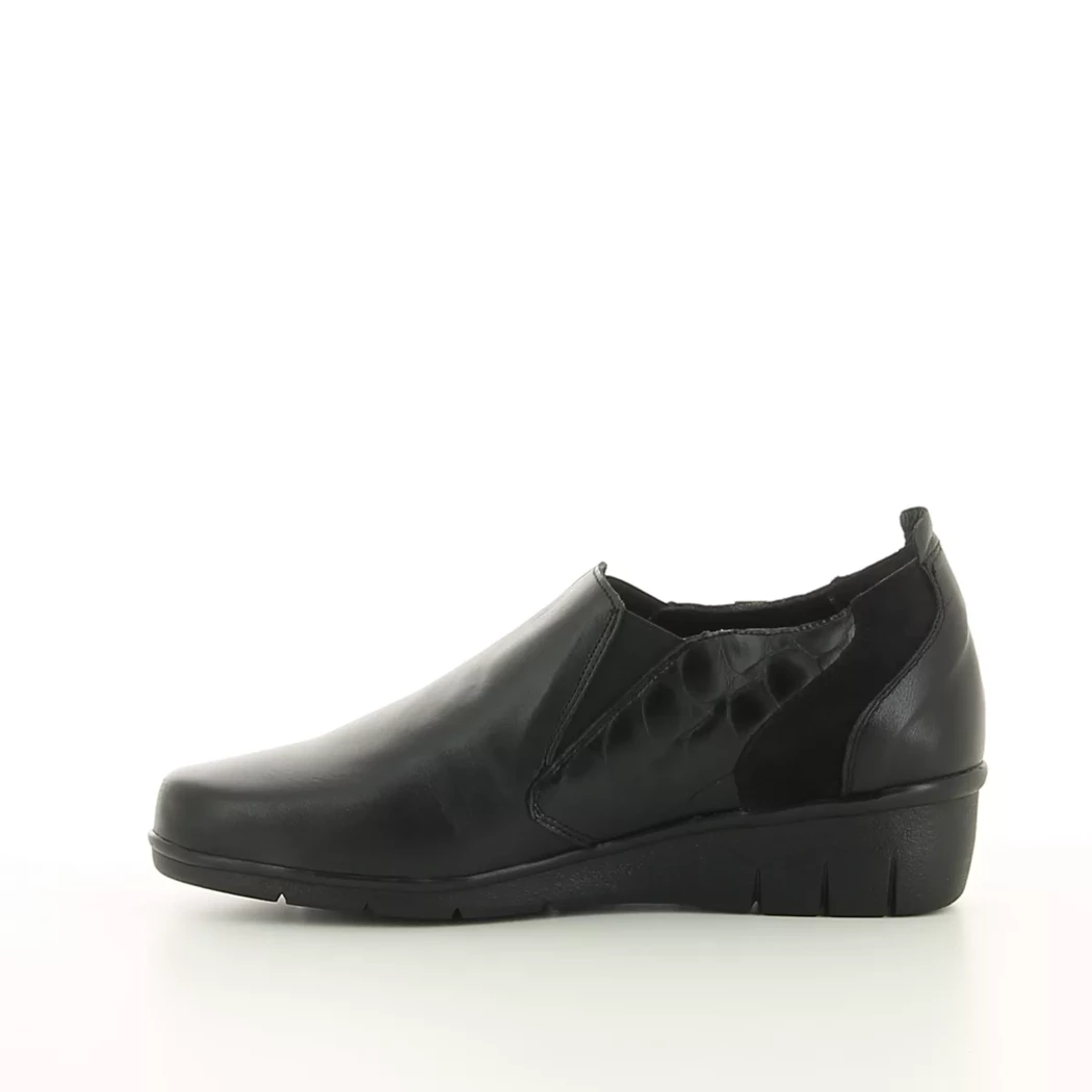 Image (4) de la chaussures Valeria's - Mocassins Noir en Cuir