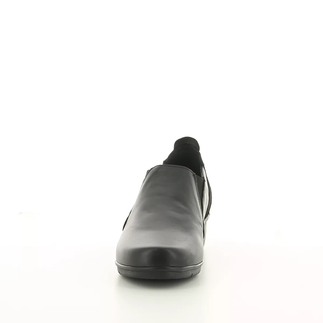 Image (5) de la chaussures Valeria's - Mocassins Noir en Cuir