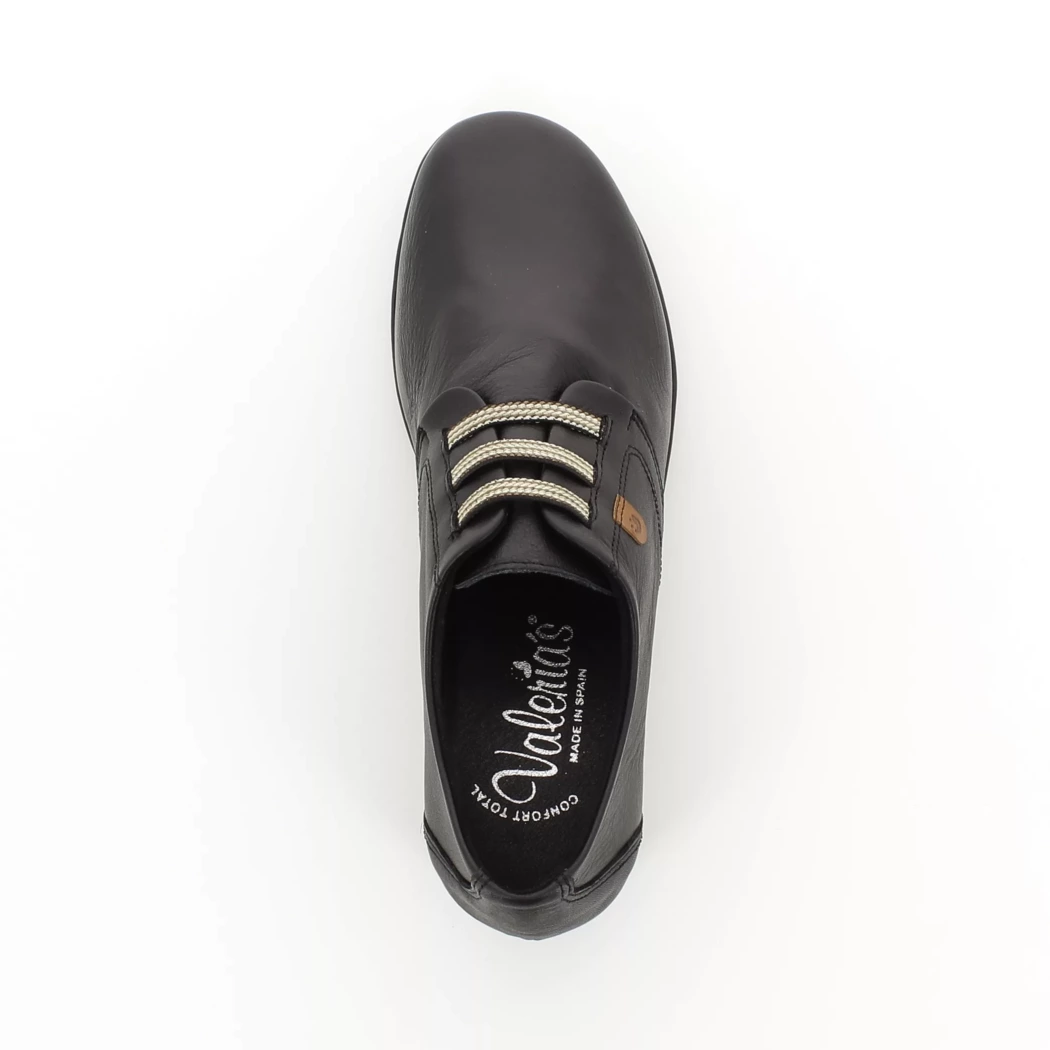 Image (6) de la chaussures Valeria's - Mocassins Noir en Cuir