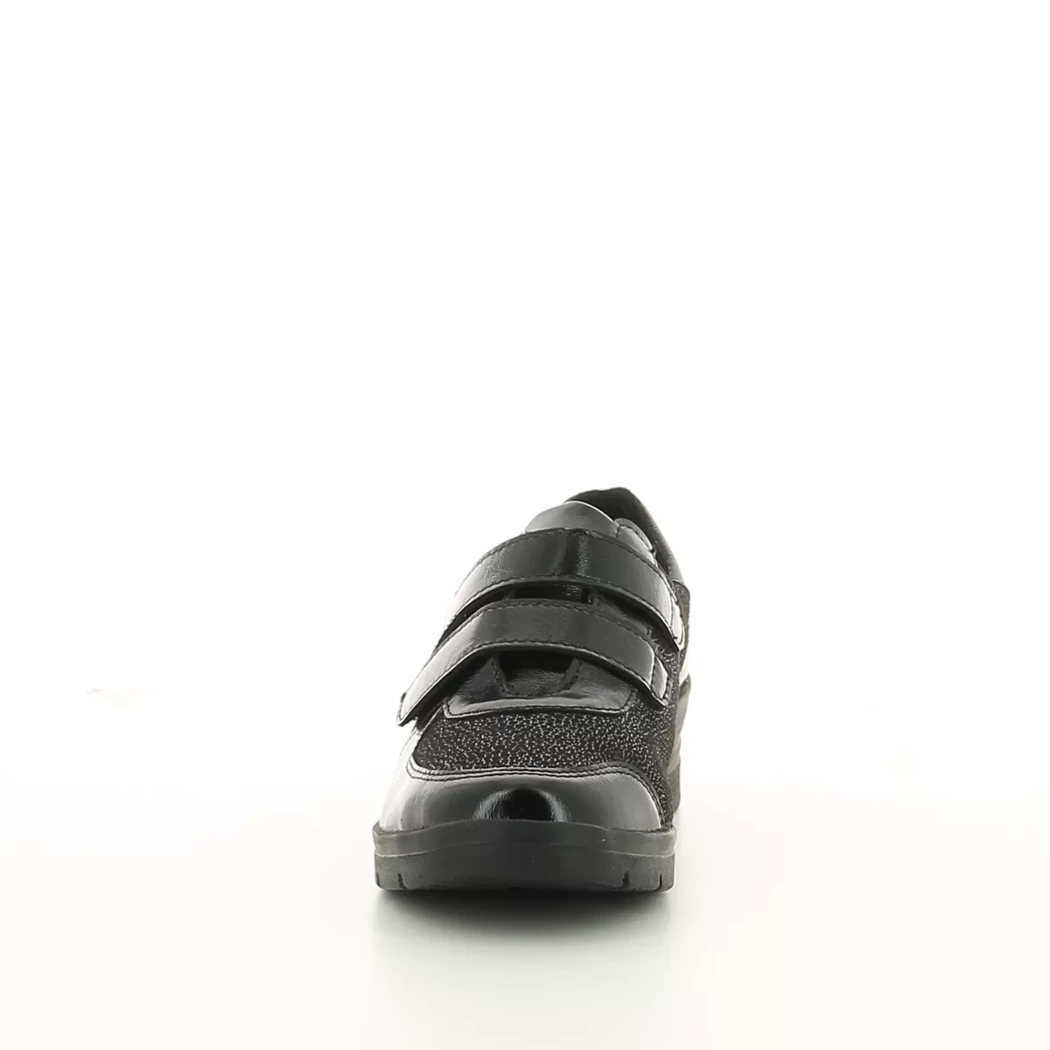 Image (5) de la chaussures Sens - Chaussures à velcro Noir en Cuir vernis