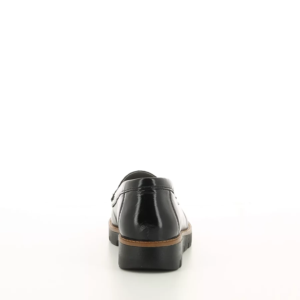 Image (3) de la chaussures Sens - Mocassins Noir en Cuir vernis