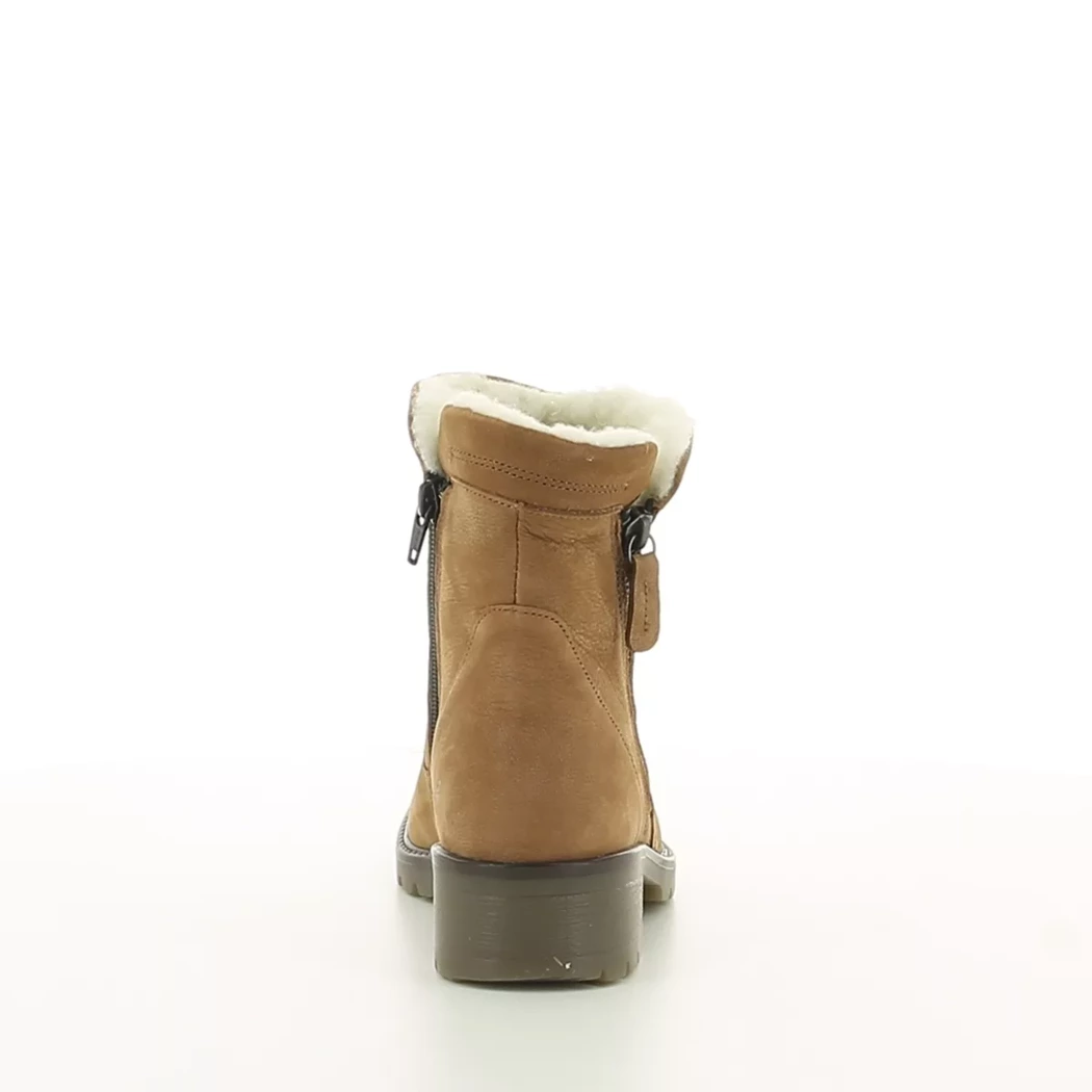 Image (3) de la chaussures Sens - Boots Cuir naturel / Cognac en Cuir nubuck