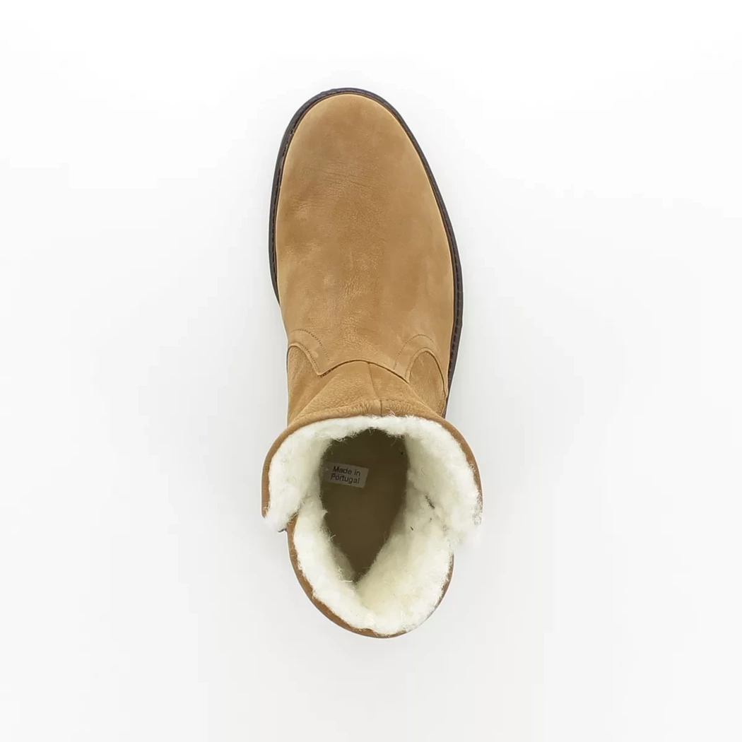 Image (6) de la chaussures Sens - Boots Cuir naturel / Cognac en Cuir nubuck
