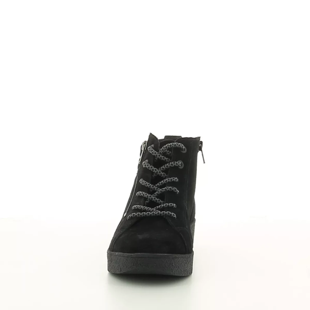 Image (5) de la chaussures Sens - Bottines Noir en Cuir nubuck