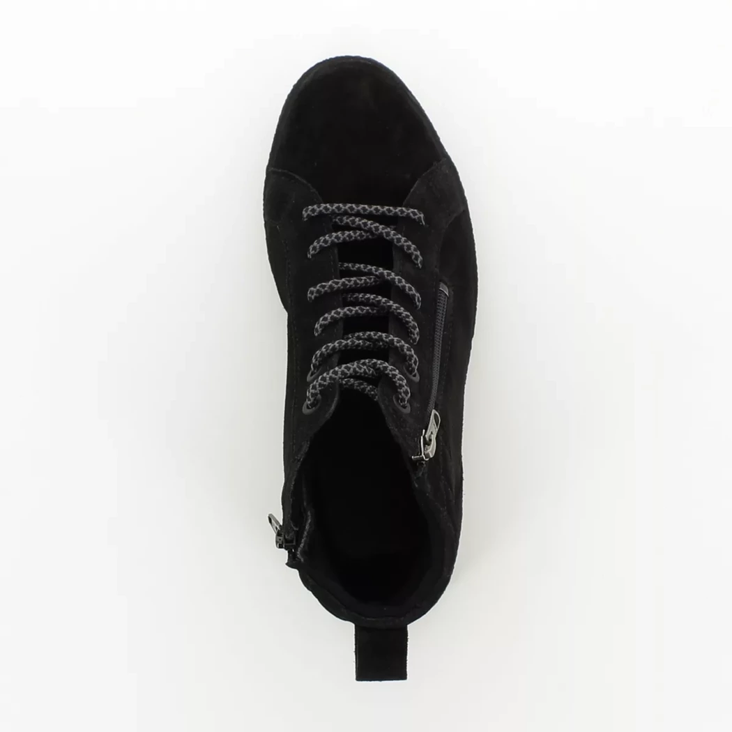 Image (6) de la chaussures Sens - Bottines Noir en Cuir nubuck
