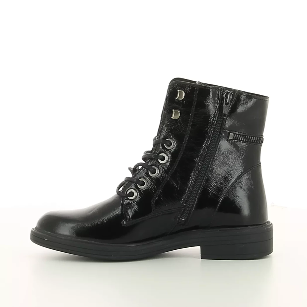 Image (4) de la chaussures Sens - Bottines Noir en Cuir vernis