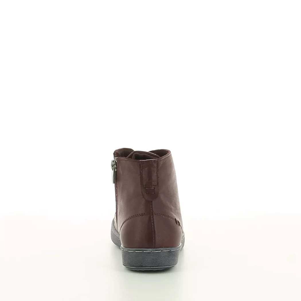 Image (3) de la chaussures Andrea Conti - Bottines Bordeaux en Cuir
