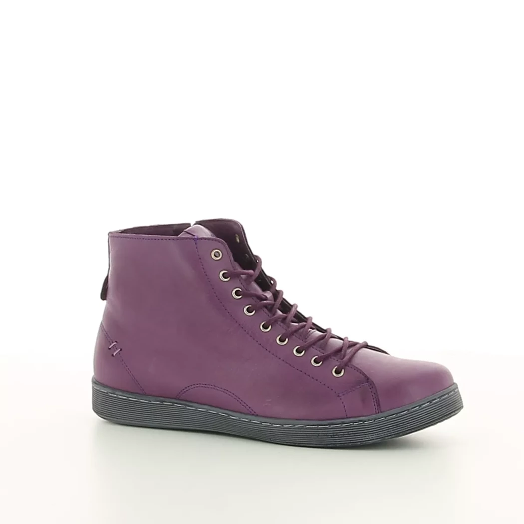 Image (1) de la chaussures Andrea Conti - Bottines Violet / Lilas en Cuir