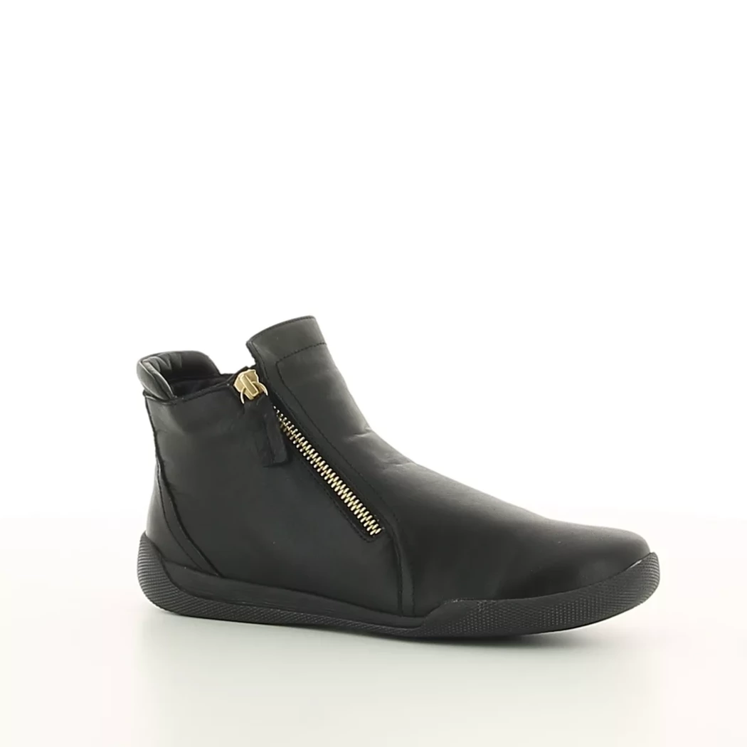 Image (1) de la chaussures Andrea Conti - Boots Noir en Cuir