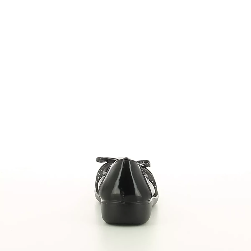 Image (3) de la chaussures Inea - Ballerines Noir en Cuir