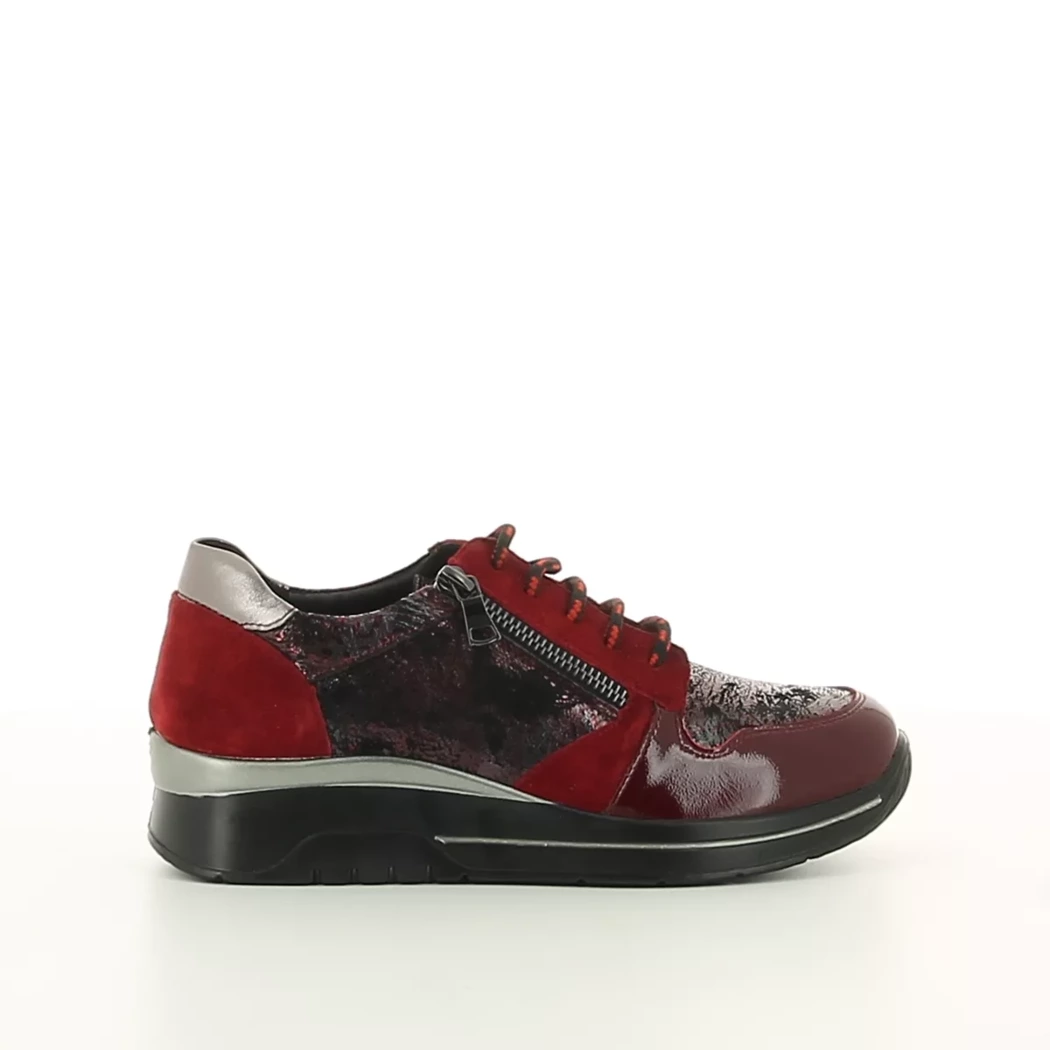 Image (2) de la chaussures Inea - Baskets Rouge en Multi-Matières
