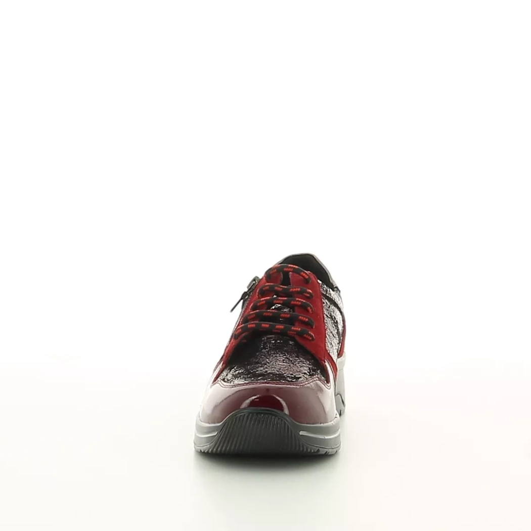 Image (5) de la chaussures Inea - Baskets Rouge en Multi-Matières