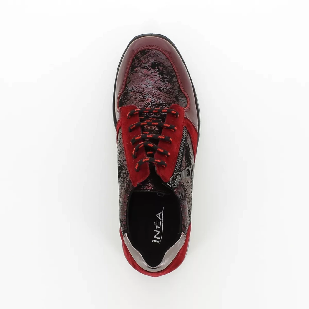 Image (6) de la chaussures Inea - Baskets Rouge en Multi-Matières