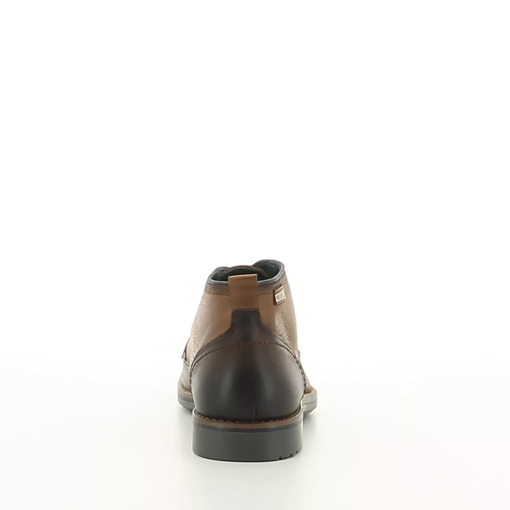 Image (3) de la chaussures Pikolinos - Bottines Cuir naturel / Cognac en Cuir