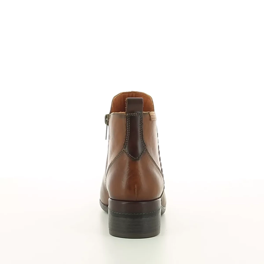 Image (3) de la chaussures Pikolinos - Boots Cuir naturel / Cognac en Cuir