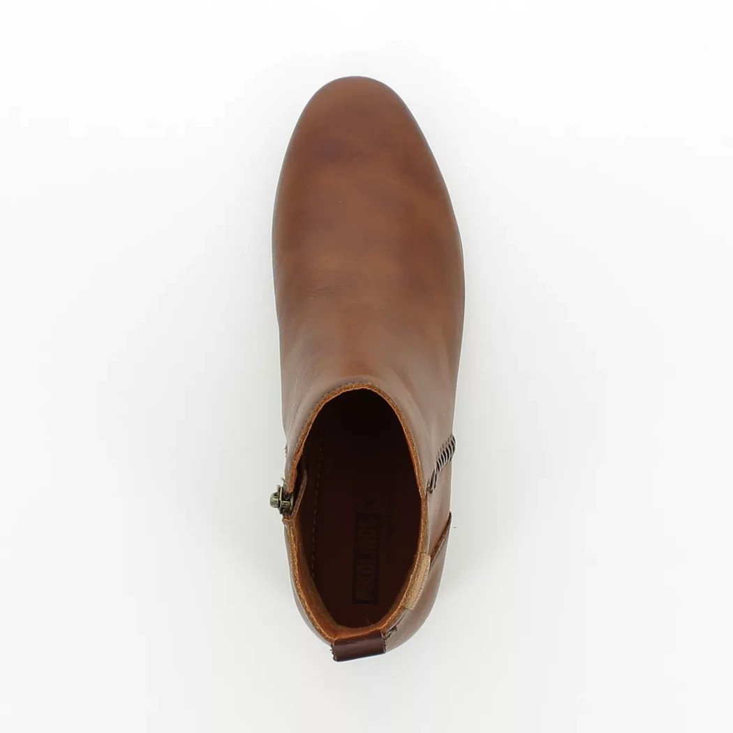 Image (6) de la chaussures Pikolinos - Boots Cuir naturel / Cognac en Cuir