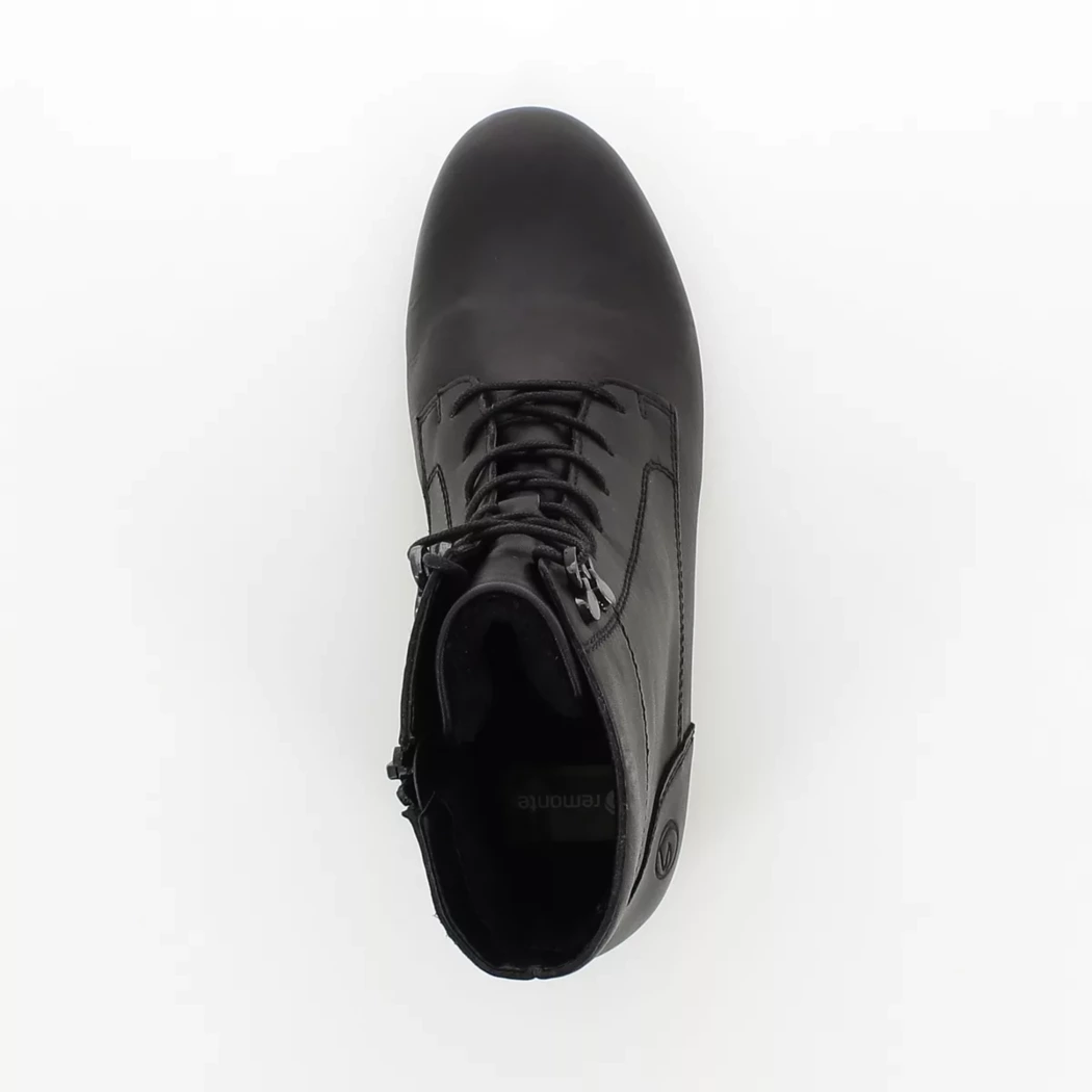 Image (6) de la chaussures Remonte - Bottines Noir en Cuir