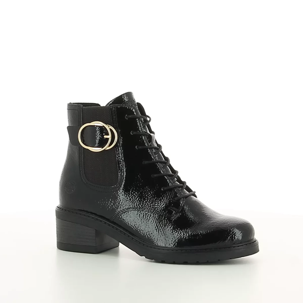 Image (1) de la chaussures Remonte - Bottines Noir en Cuir synthétique
