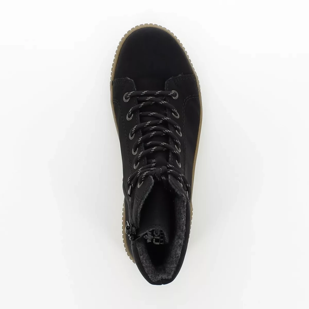 Image (6) de la chaussures Rieker - Bottines Noir en Cuir synthétique