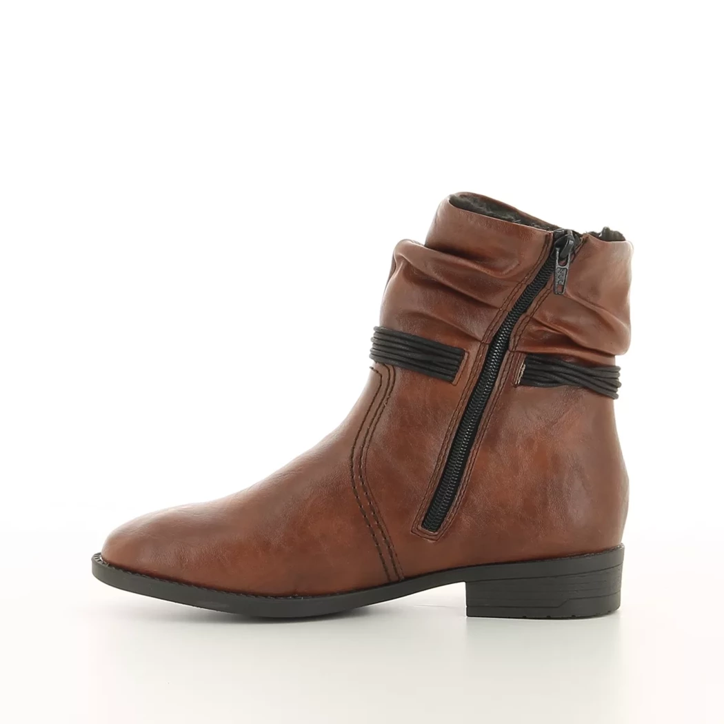 Image (4) de la chaussures Rieker - Boots Cuir naturel / Cognac en Cuir synthétique