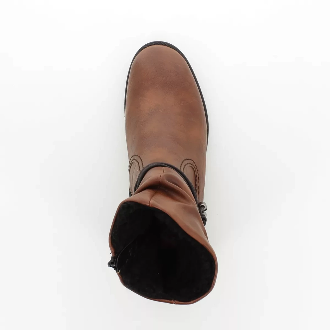 Image (6) de la chaussures Rieker - Boots Cuir naturel / Cognac en Cuir synthétique