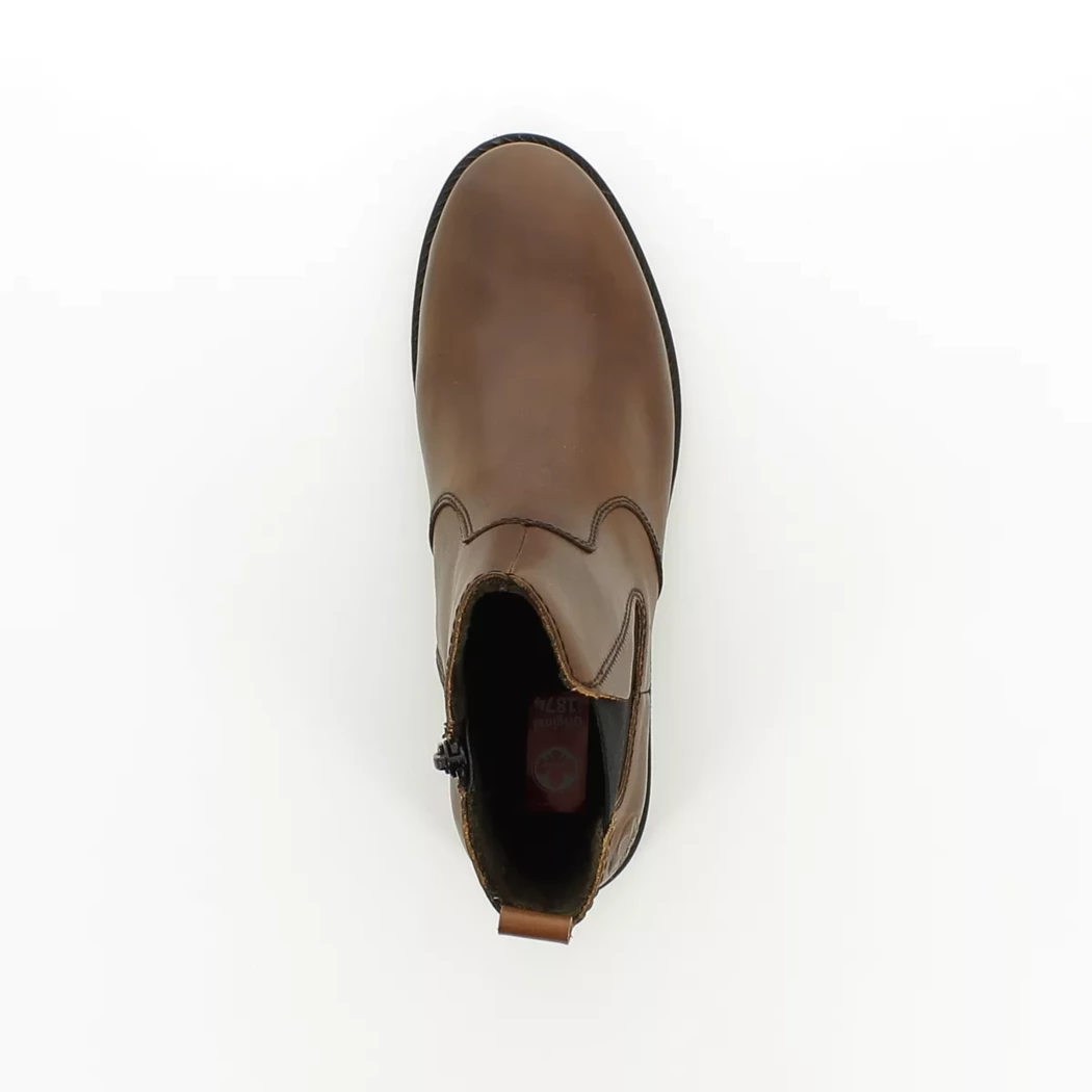 Image (6) de la chaussures Rieker - Boots Marron en Cuir