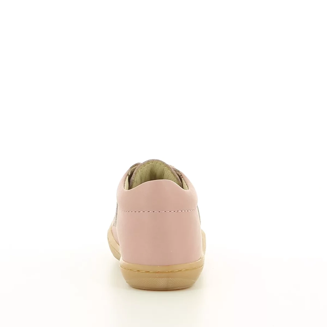 Image (3) de la chaussures Bellamy - Bottines Rose en Cuir
