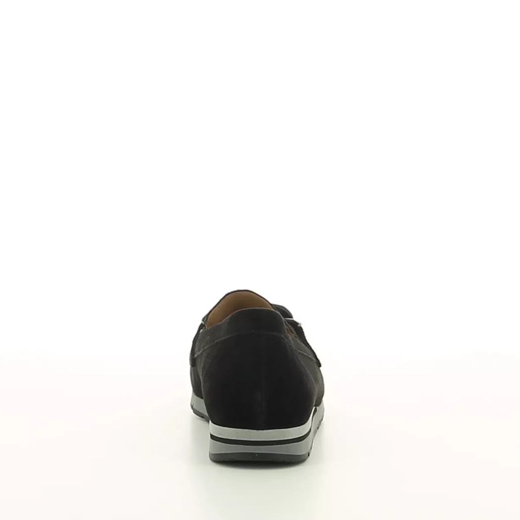 Image (3) de la chaussures Gabor - Mocassins Noir en Cuir nubuck