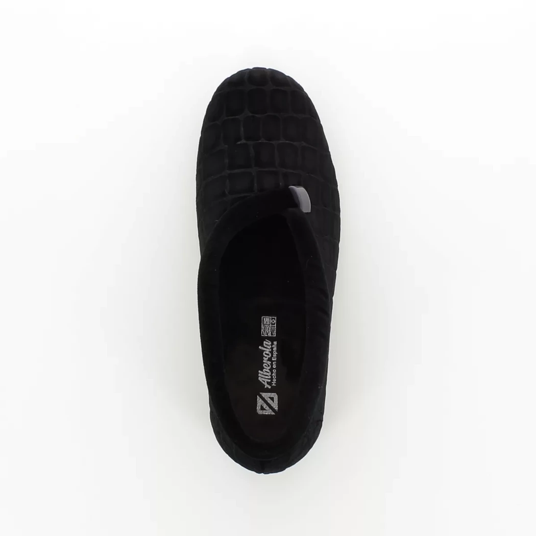Image (6) de la chaussures Alberola - Pantoufles et Chaussons Noir en Textile