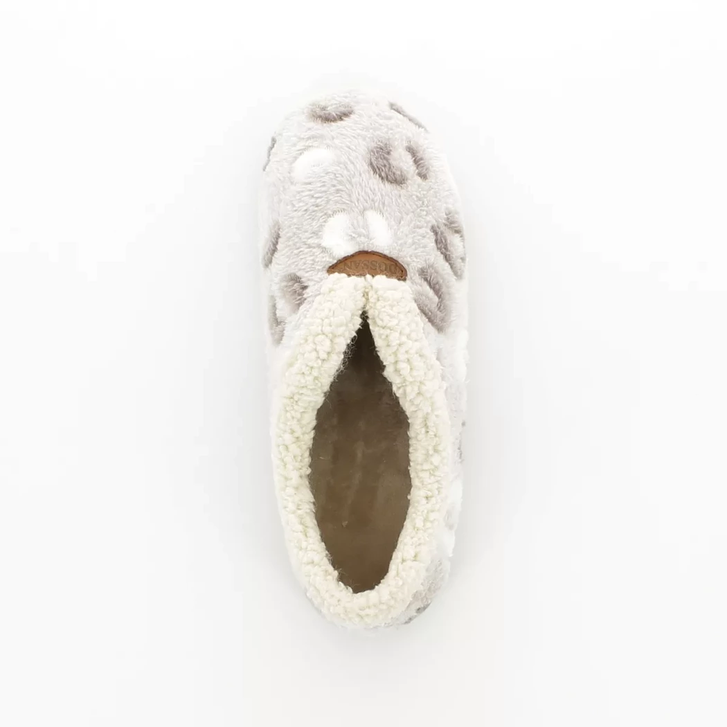 Image (6) de la chaussures Cumbres - Pantoufles et Chaussons Gris en Textile