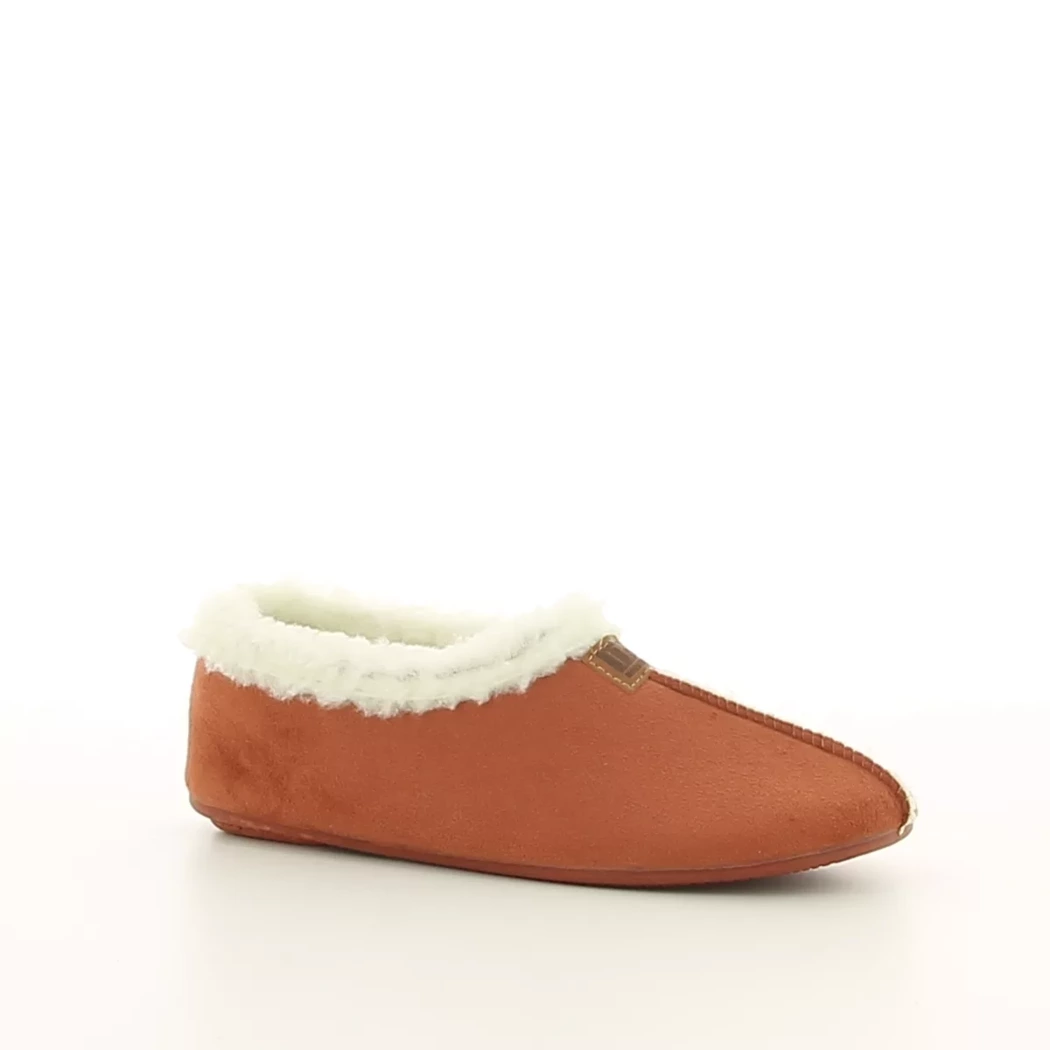 Image (1) de la chaussures Nortenas - Pantoufles et Chaussons Orange en Textile