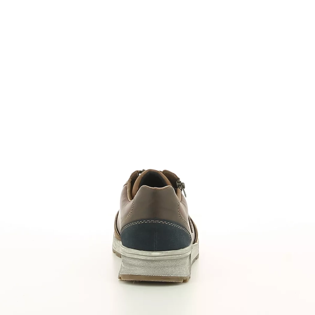 Image (3) de la chaussures Rieker - Chaussures à lacets Cuir naturel / Cognac en Cuir synthétique